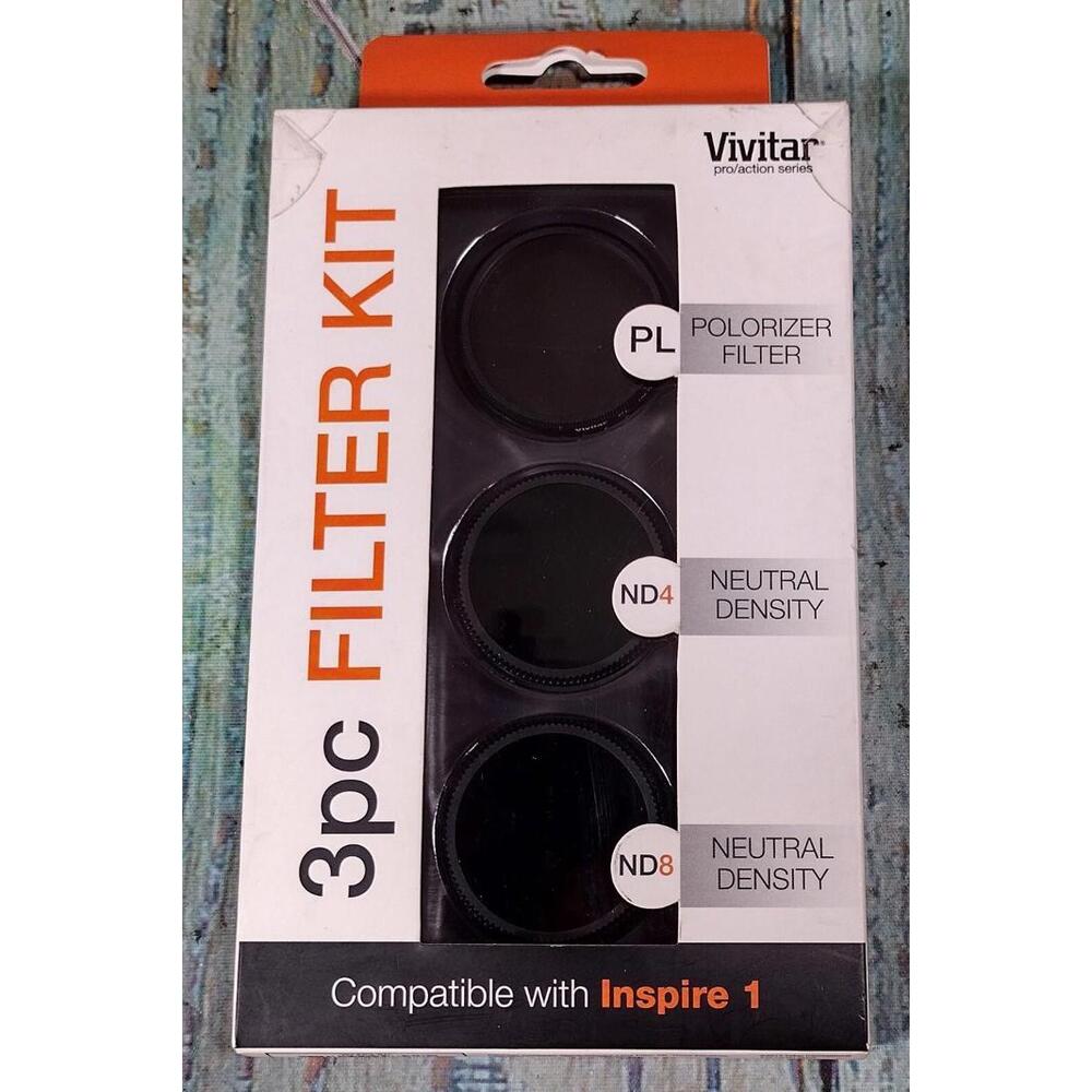 Vivitar 3pc Filter‎ Kit Compatible with Inspire 1 Drone